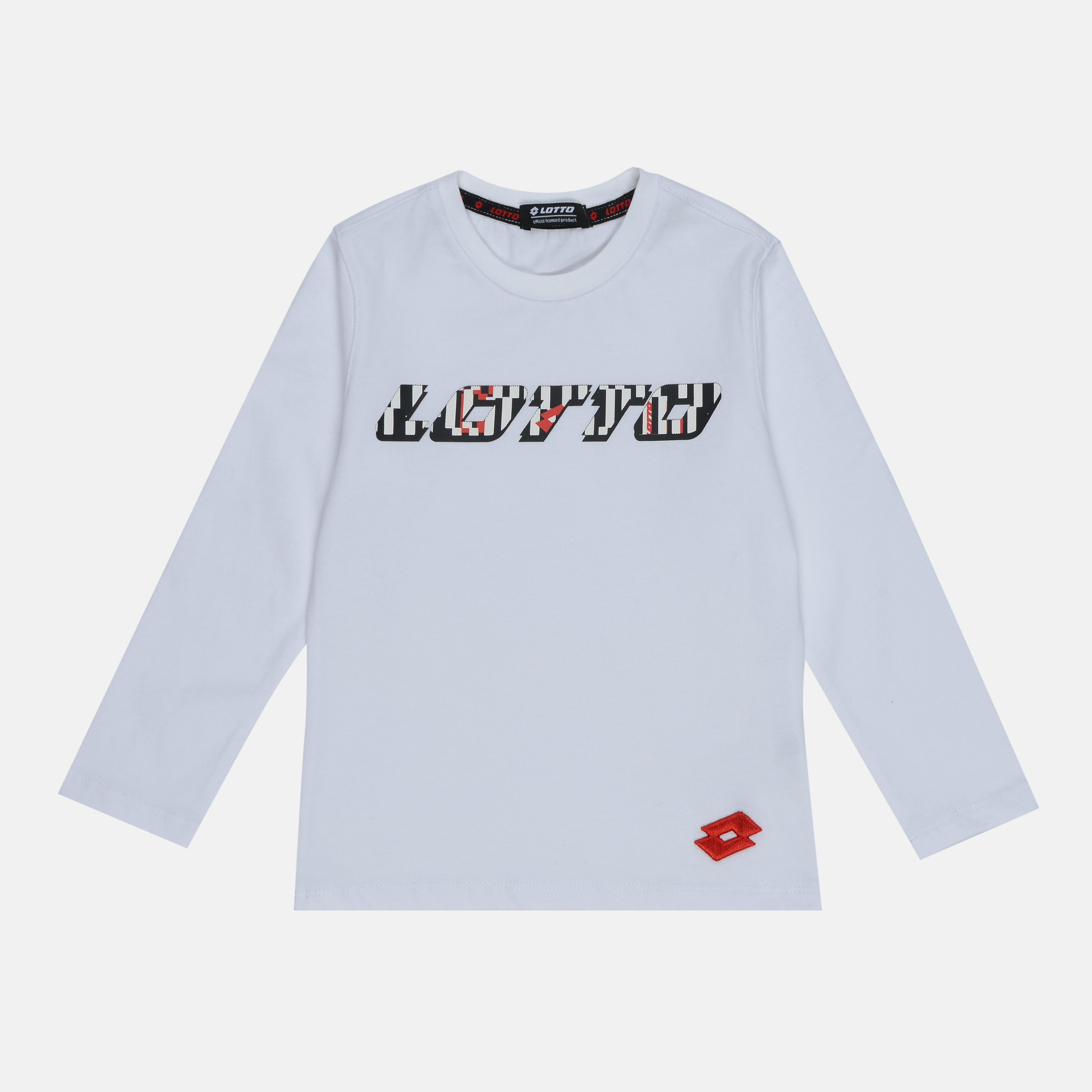 

Футболка с длинными рукавами Lotto LTBFW123white 110 см Белая