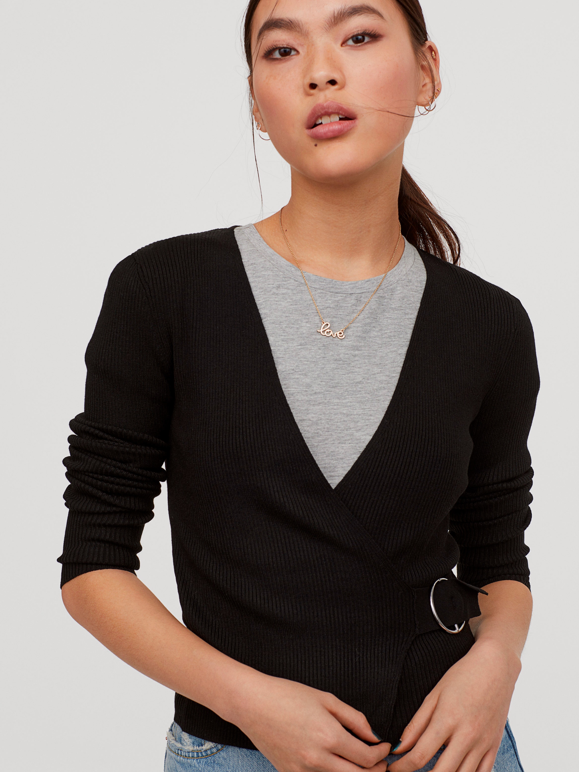 

Кардиган H& 0809237-1  Черный, Кардиган H&M 0809237-1 M Черный