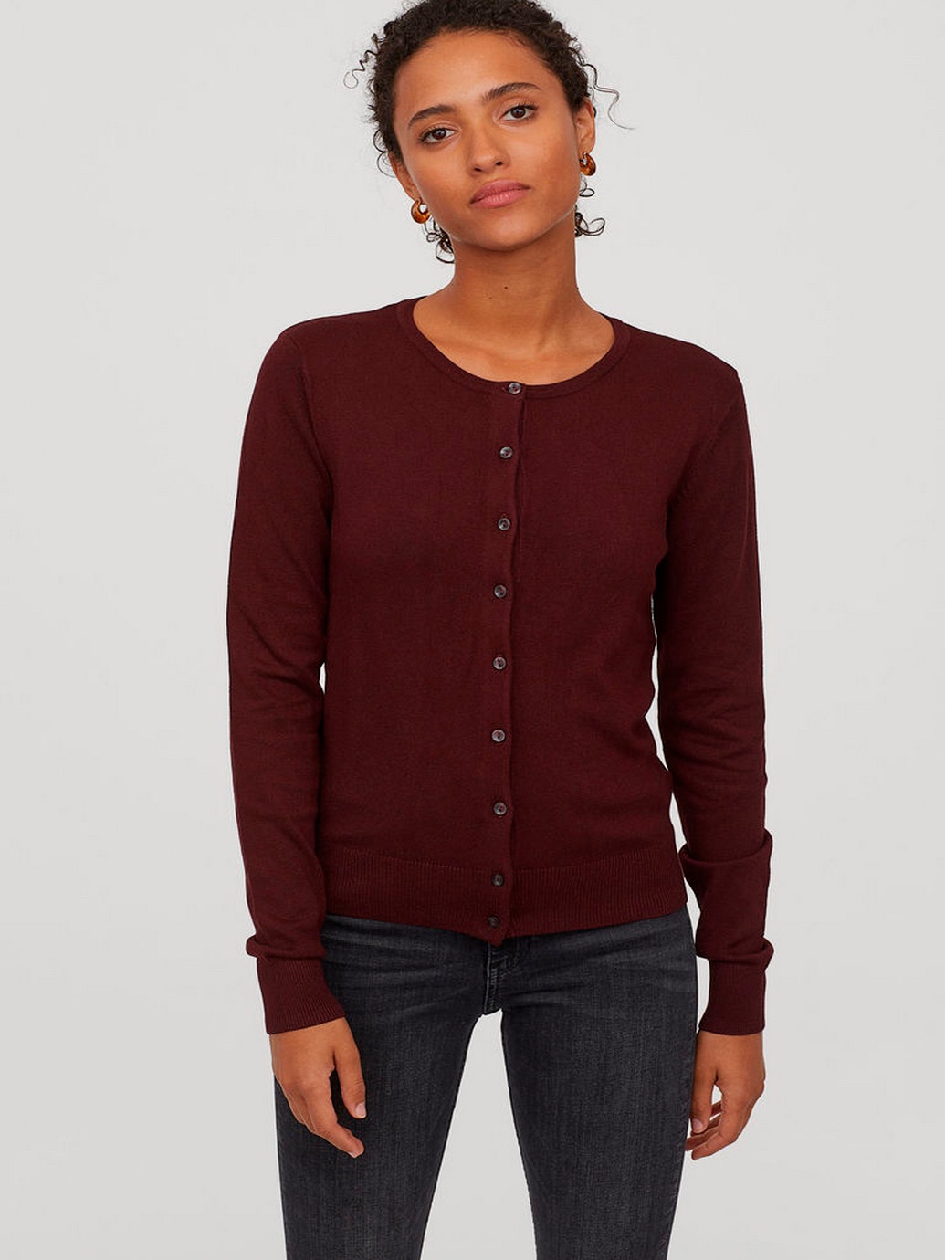 

Кардиган H&M 0786925-0 S Бордовый
