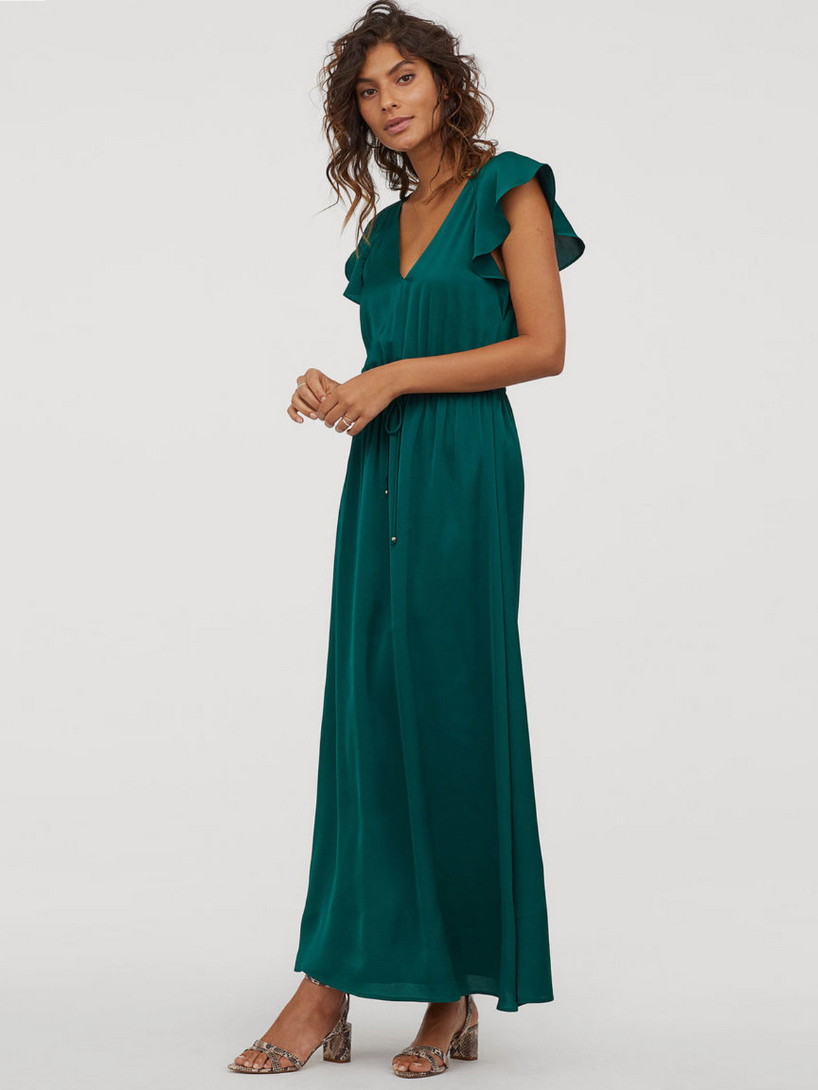 

Платье H&M 0766435-0 34 Зеленое