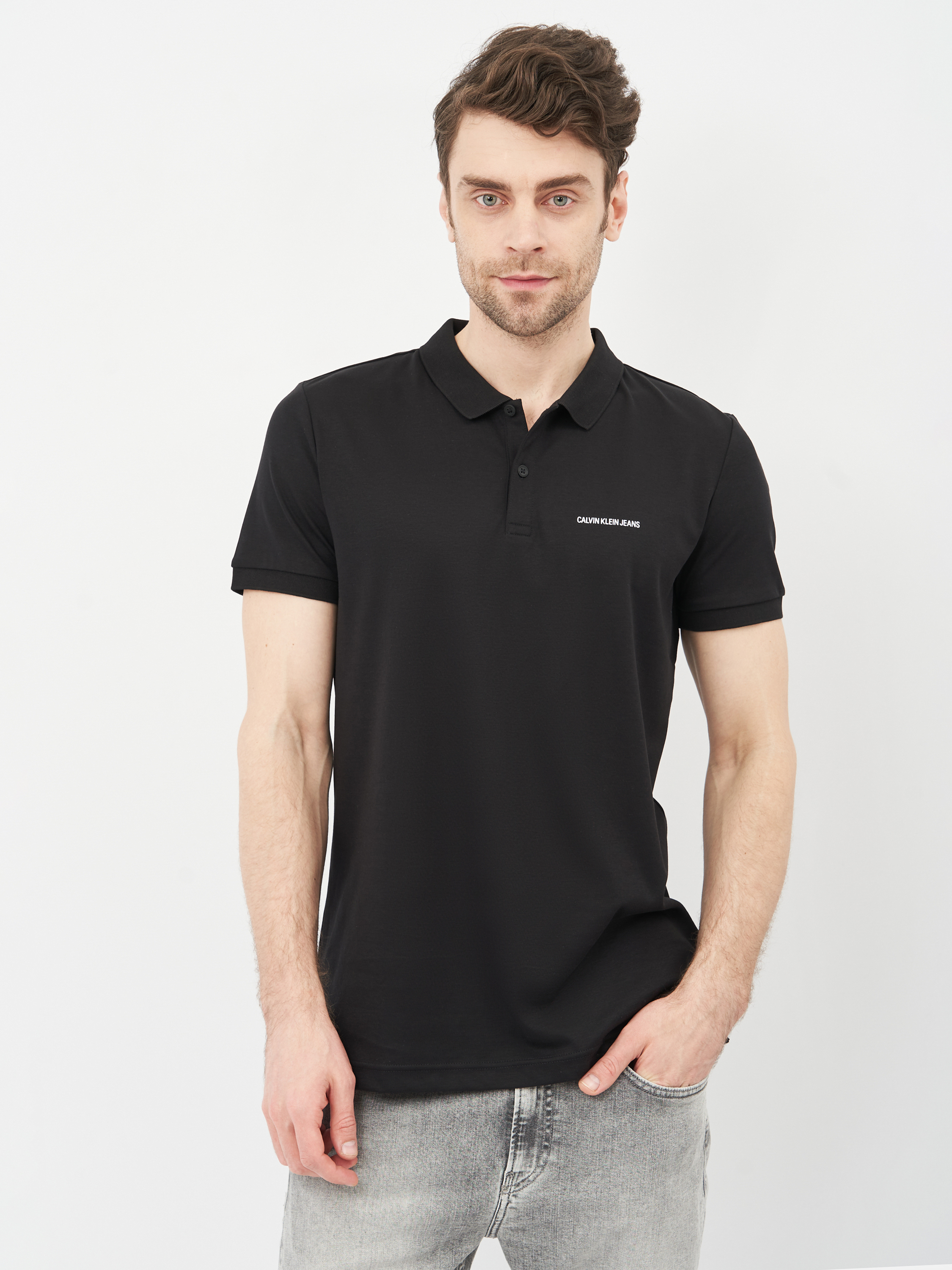 

Поло Calvin Klein Jeans Micro Branding Liquid Polo J30J317439-BEH  Pvh Black, Поло Calvin Klein Jeans Micro Branding Liquid Polo J30J317439-BEH M Pvh Black