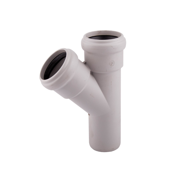 

Тройник из PPR Skolan Ostendorf 100х56х100, 67°