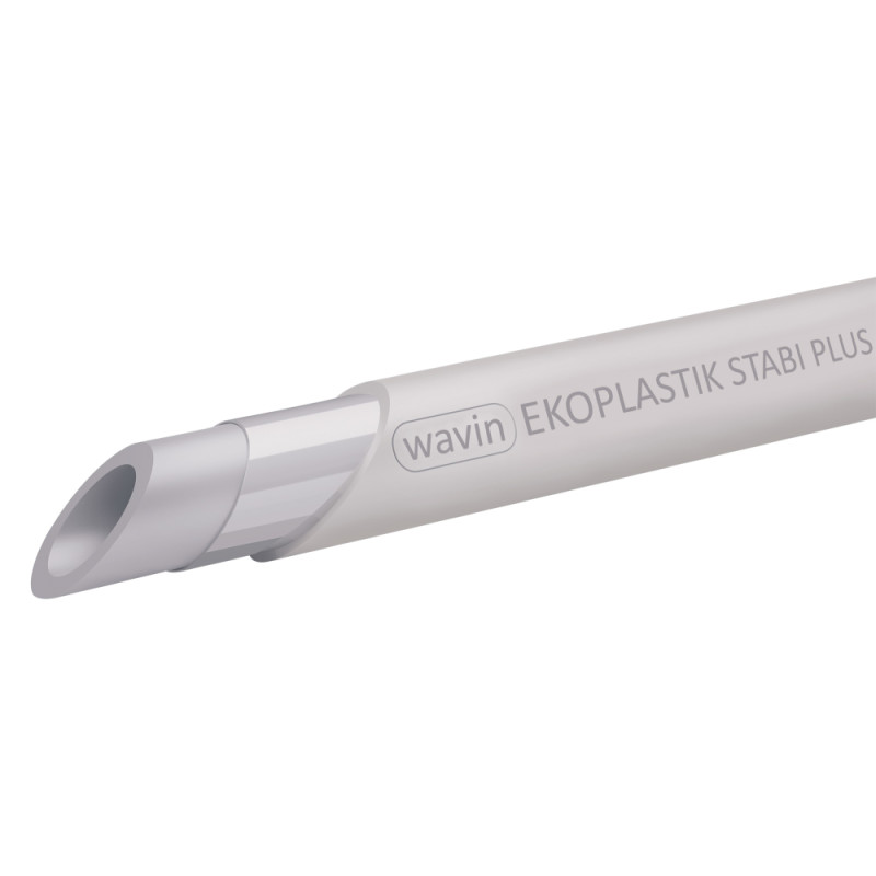 

Труба из PPR перфорированная Stabi Plus Ekoplastik 50х3,2 PN20