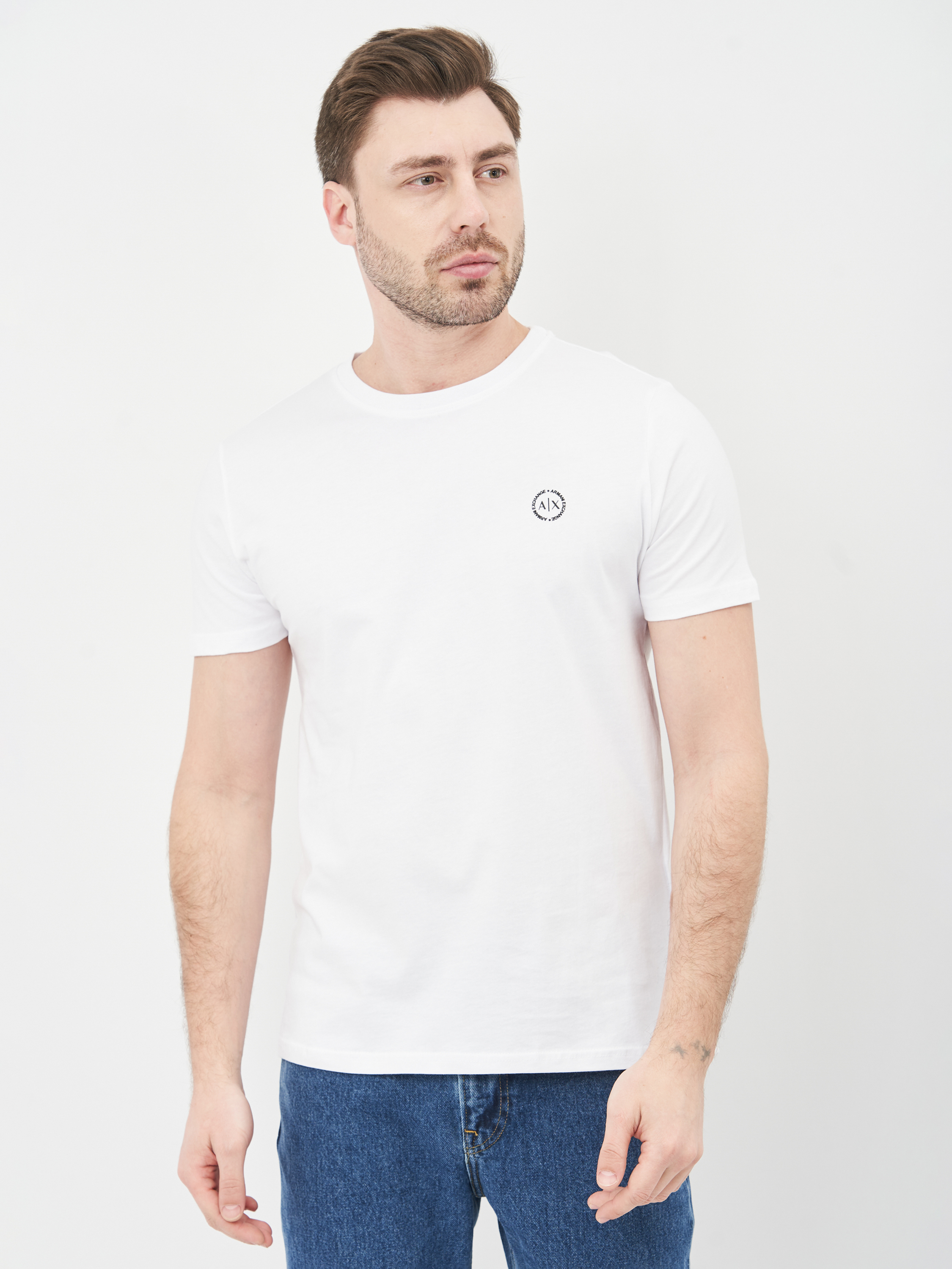 

Футболка Armani Exchange 10596.2  (52) Белая, Футболка Armani Exchange 10596.2 2XL (52) Белая