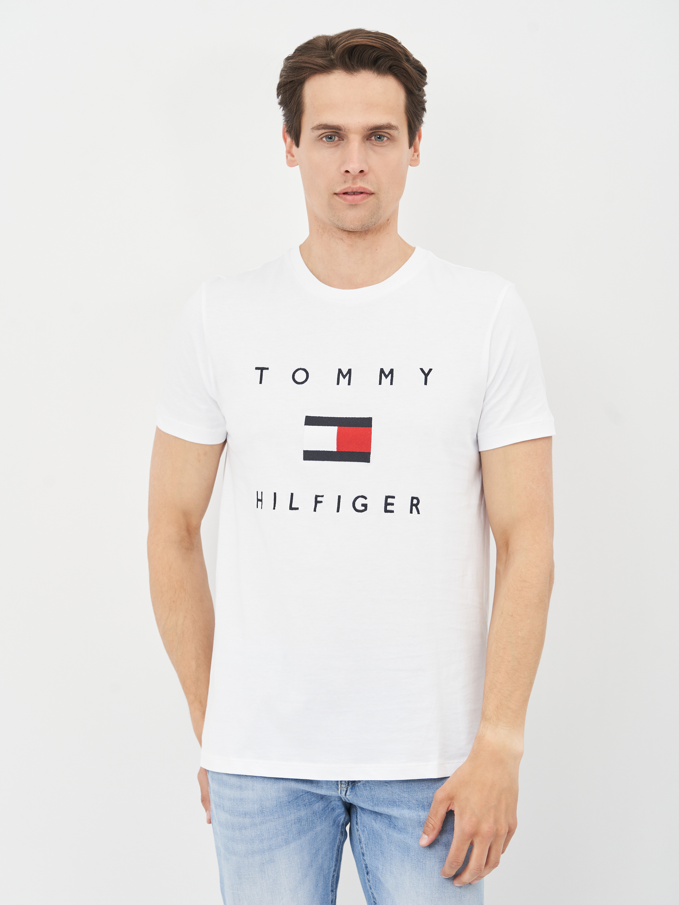 

Футболка Tommy Hilfiger 10640.2  (52) Белая, Футболка Tommy Hilfiger 10640.2 2XL (52) Белая