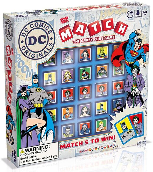 

Настольная игра Winning Moves - Top Trumps Match DC Comics (1748)