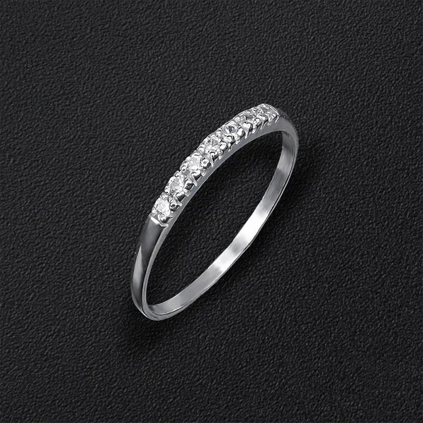 

Серебряное кольцо с фианитами 1001-cle 17,5мм