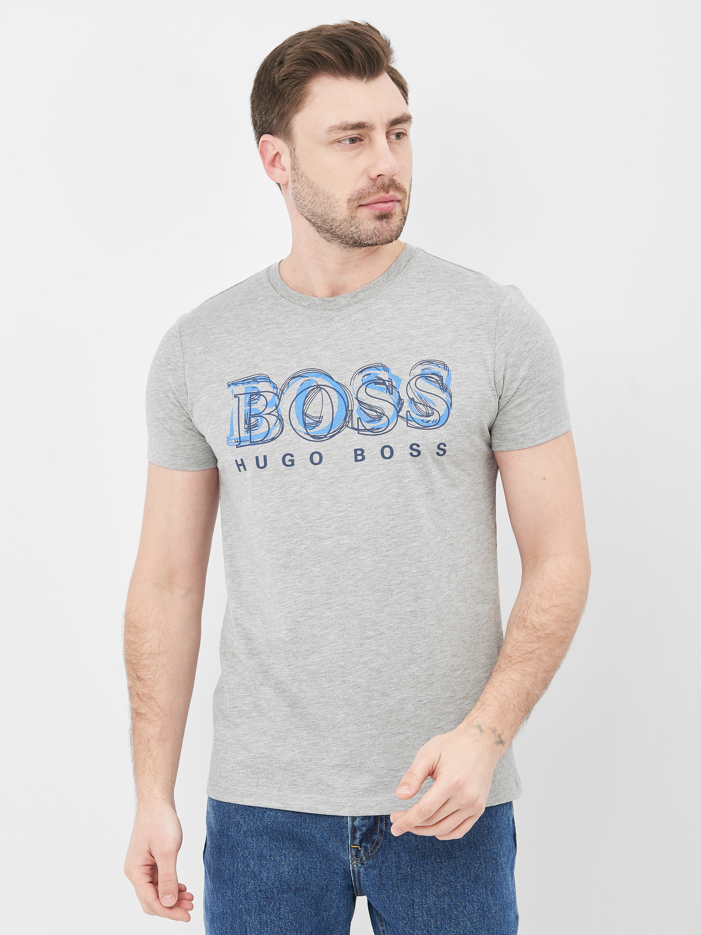 

Футболка Hugo Boss 10655.3 S (44) Серая