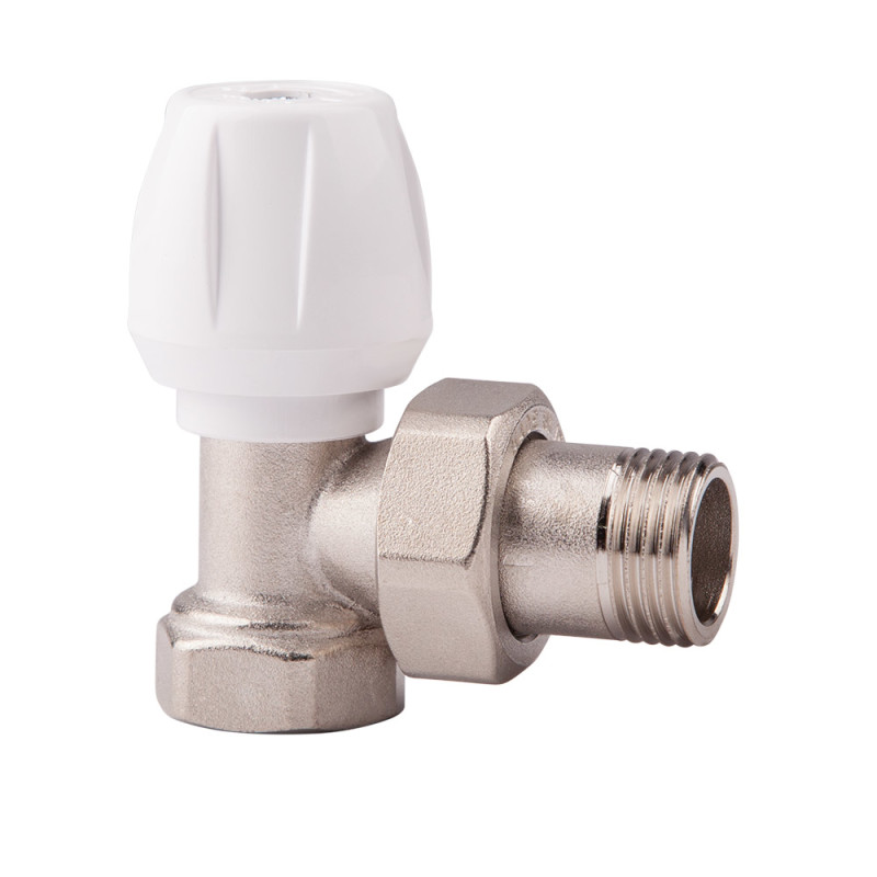 

Кран радиаторный Icma №803 угловой 3/4" с ручкой