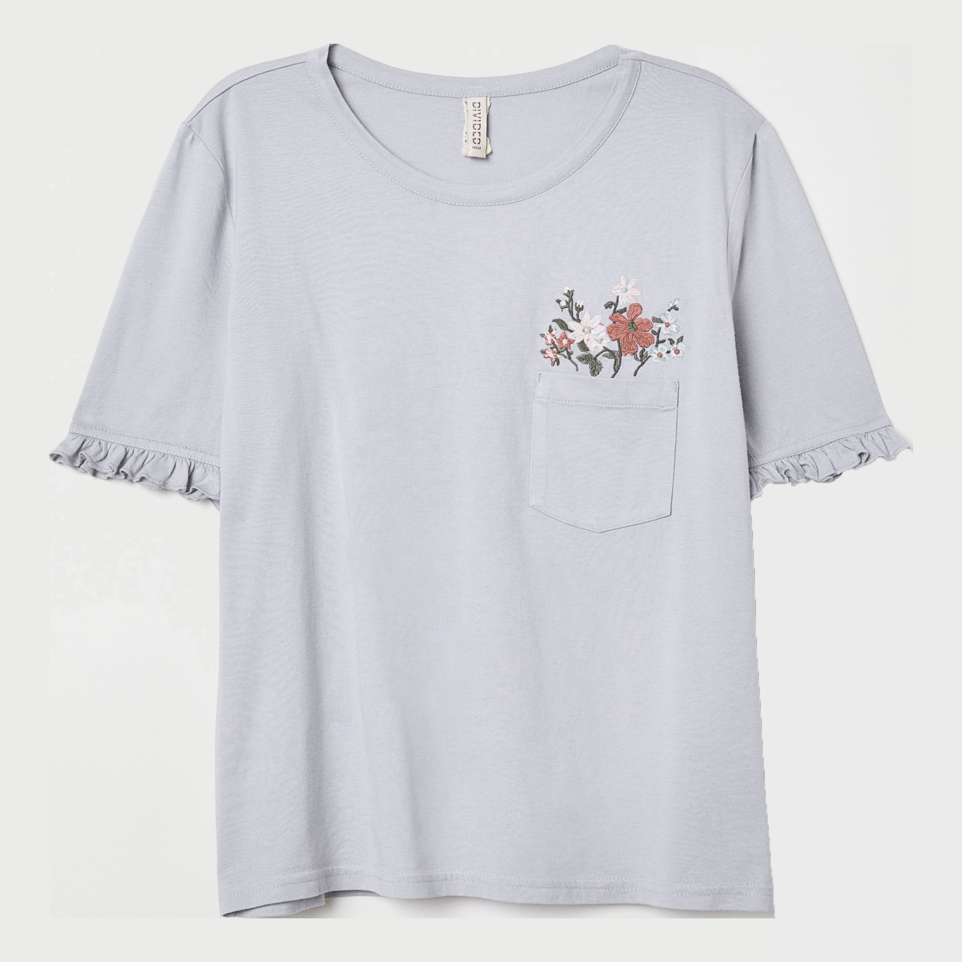 

Футболка H&M 0658517-8 XS Голубая