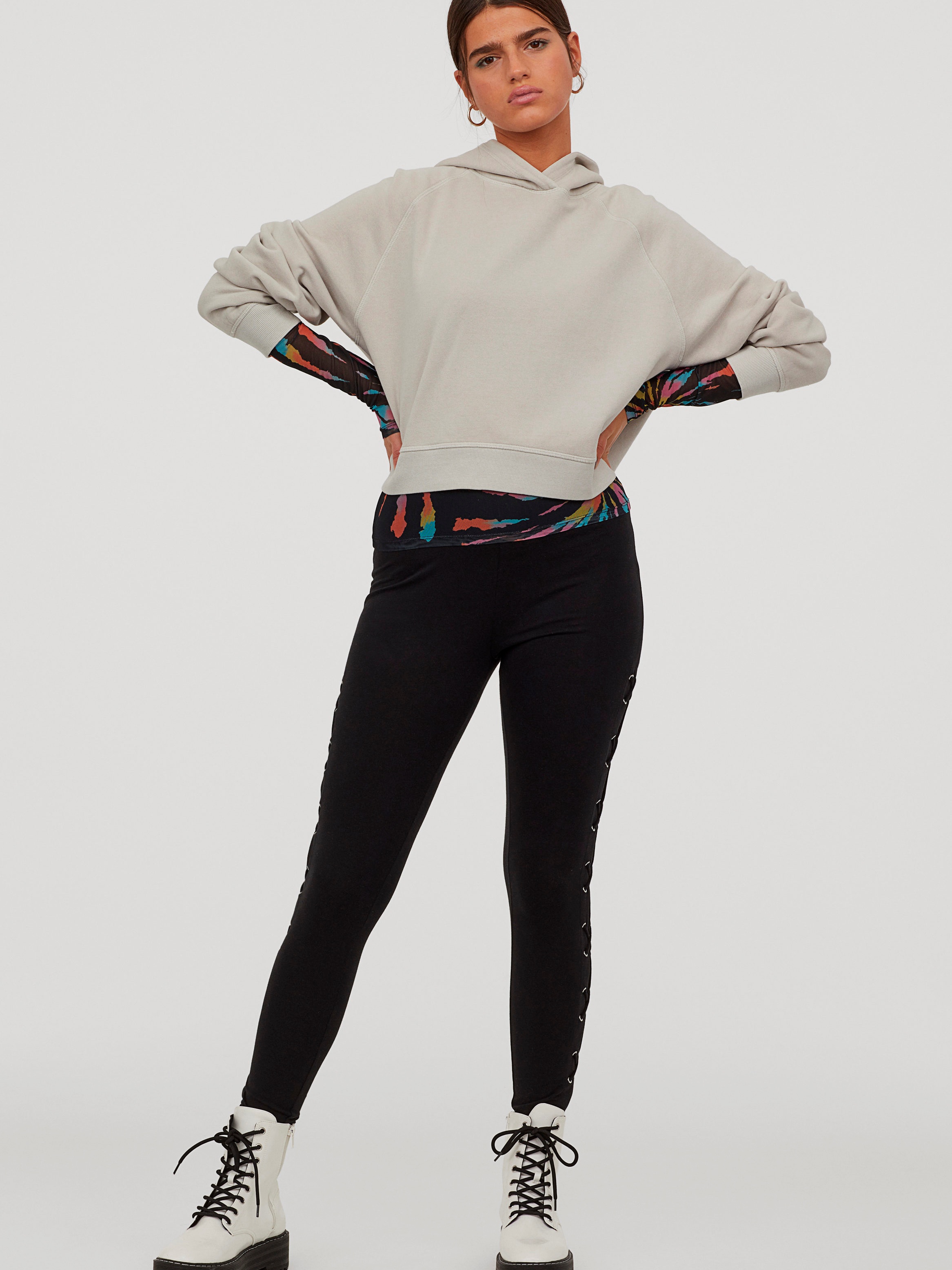 

Леггинсы H&M 0816914-1 L Черные
