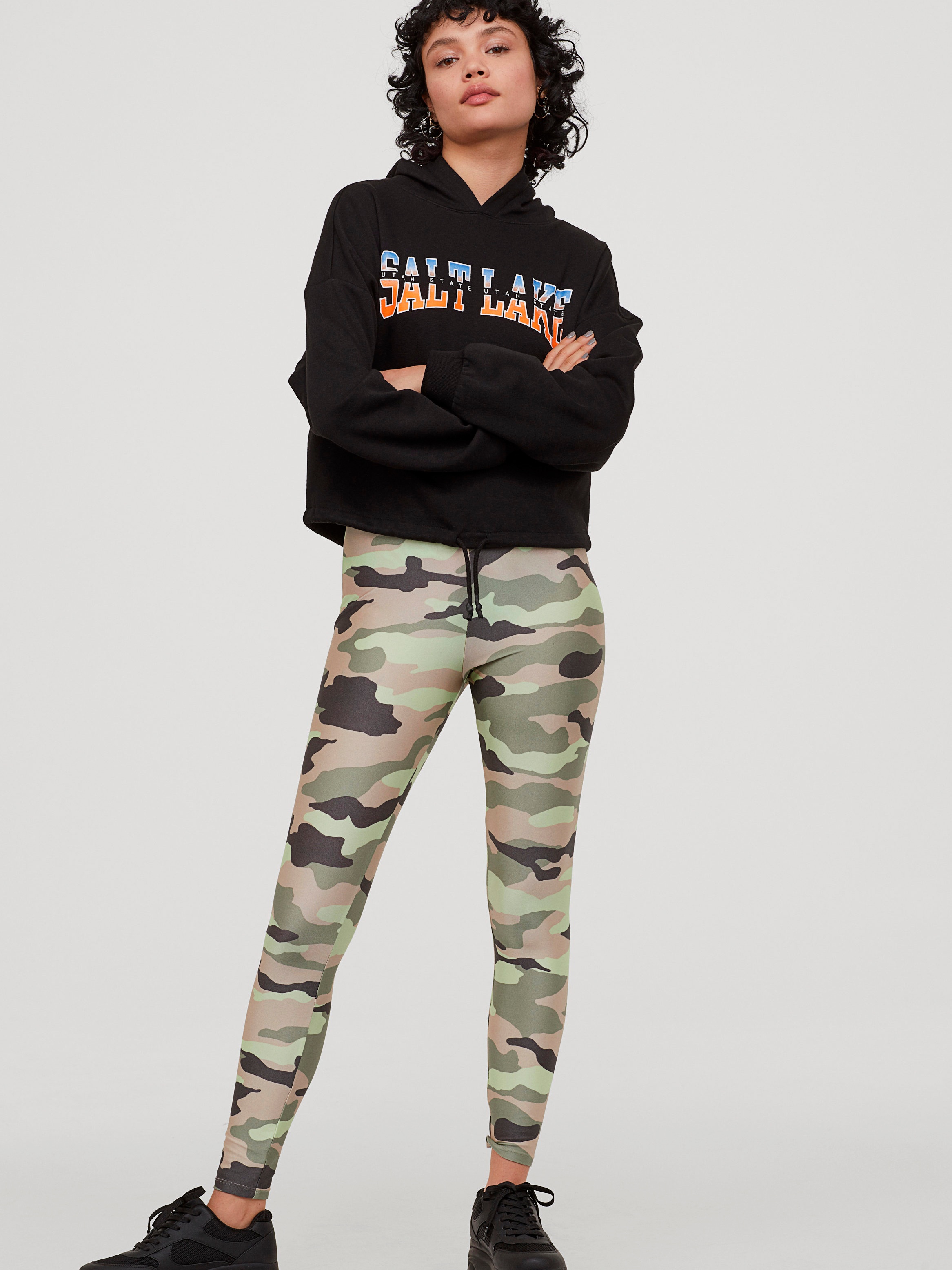 

Спортивные леггинсы H&M 0820630-1 XL Разноцветные