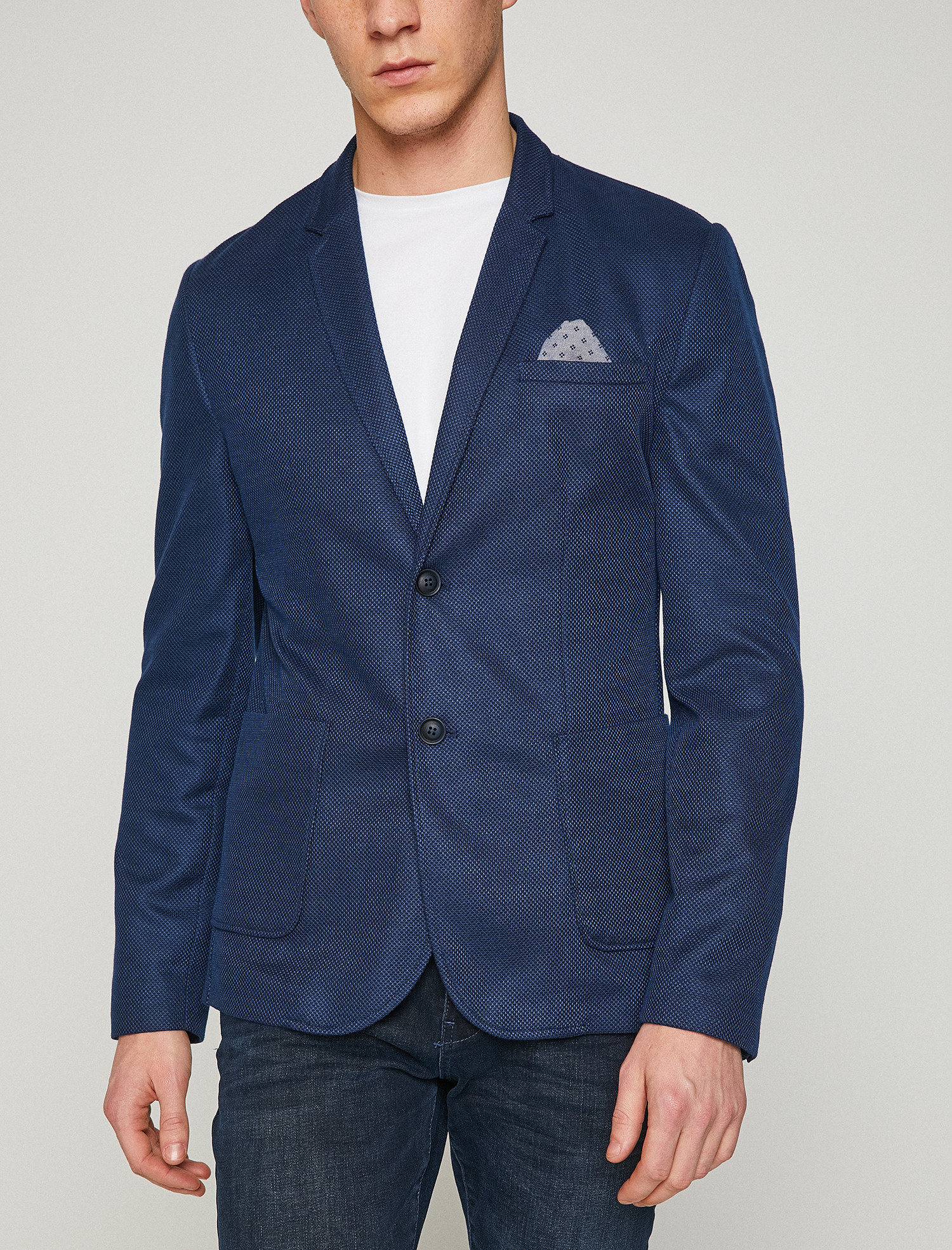 

Пиджак Koton 8YAM51246NK 54 Blue