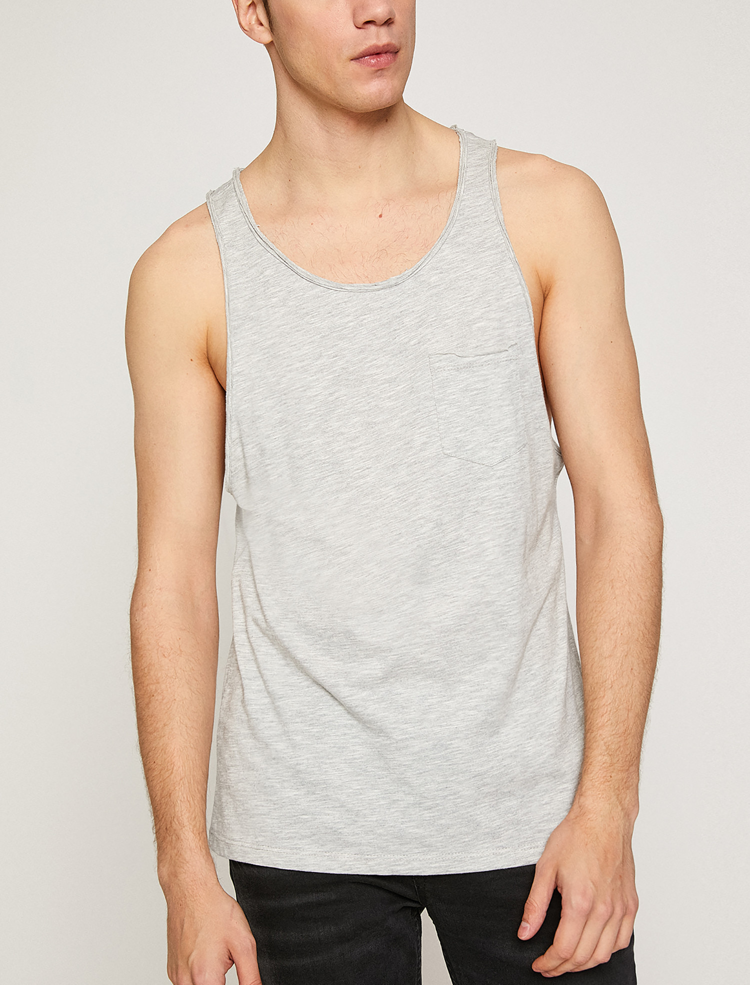 

Майка Koton 8YAM12020OK L Grey