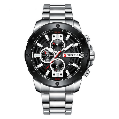 

Часы наручные Curren 8336 Silver-Black