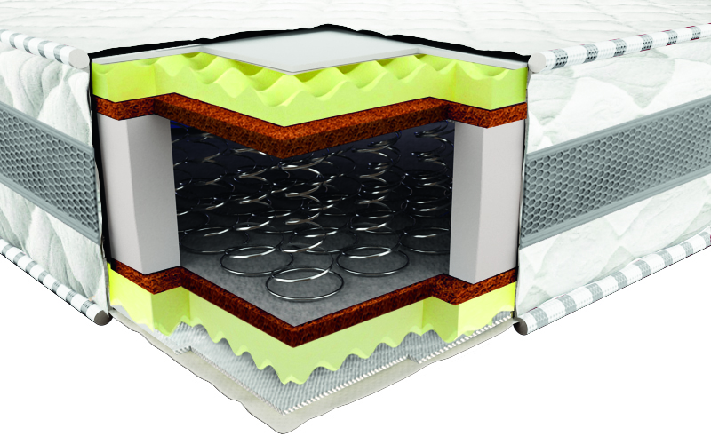 

Ортопедический матрас Neolux 3Д Престиж Кокос (Боннель) 90х190