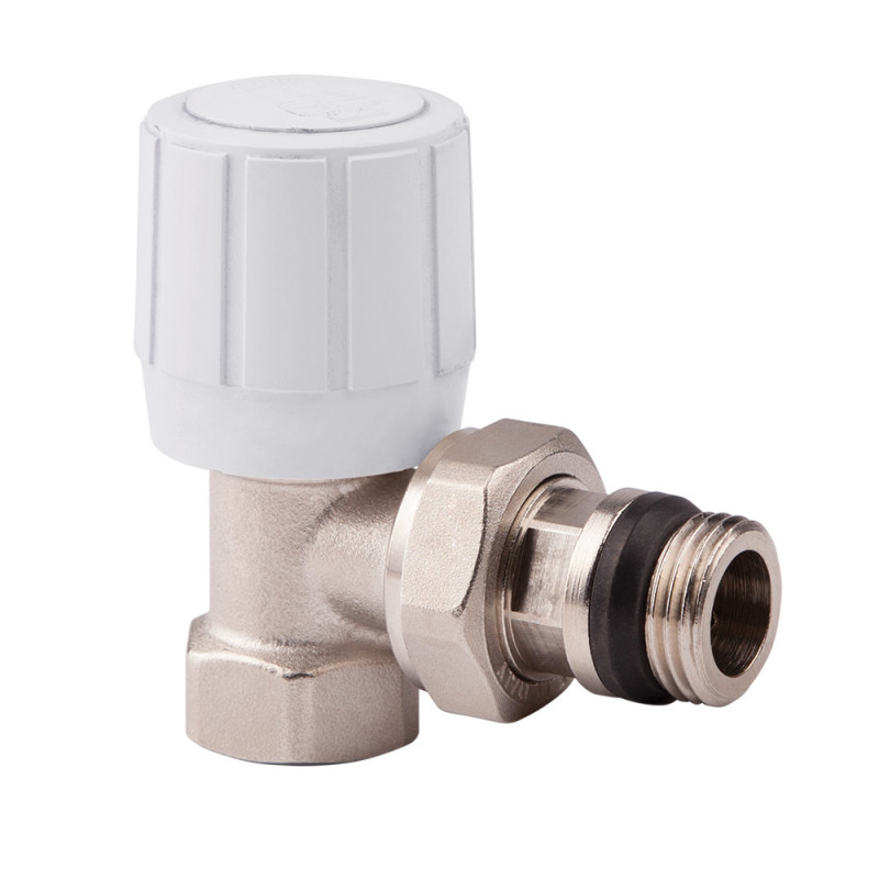 

Кран радиаторный Icma №951 угловой 3/4" с ручкой