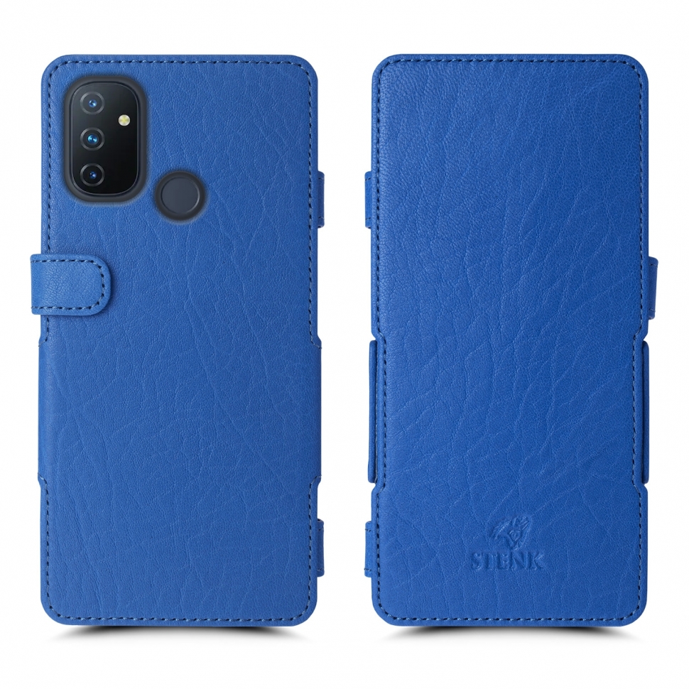 

Чехол книжка Stenk Prime для OnePlus Nord N100 Ярко синий