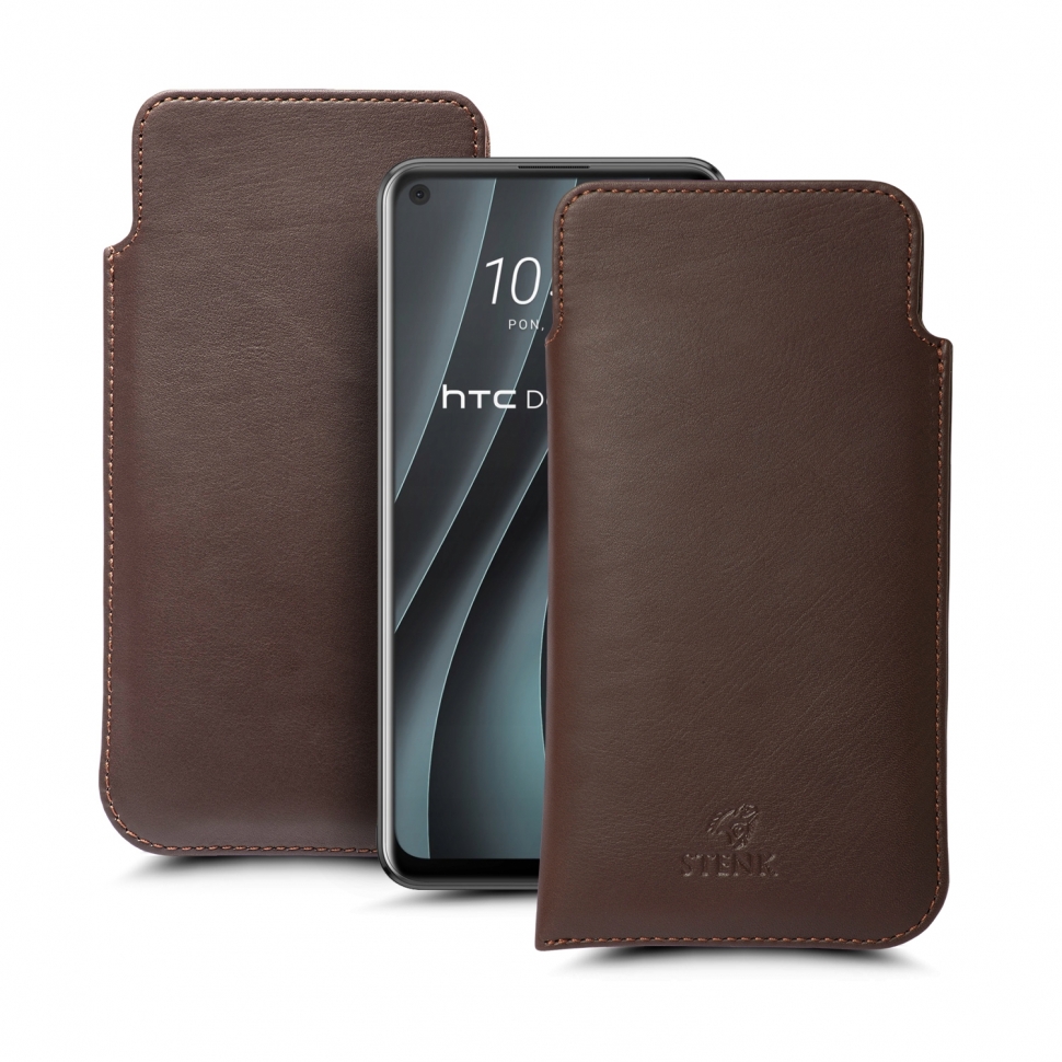 

Футляр Stenk Elegance для HTC Desire 20 Pro Коричневый