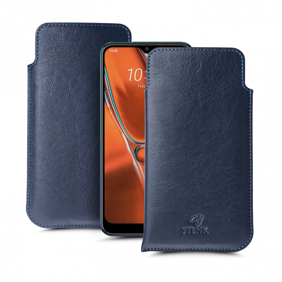 

Футляр Stenk Elegance для HTC Wildfire E2 Синий