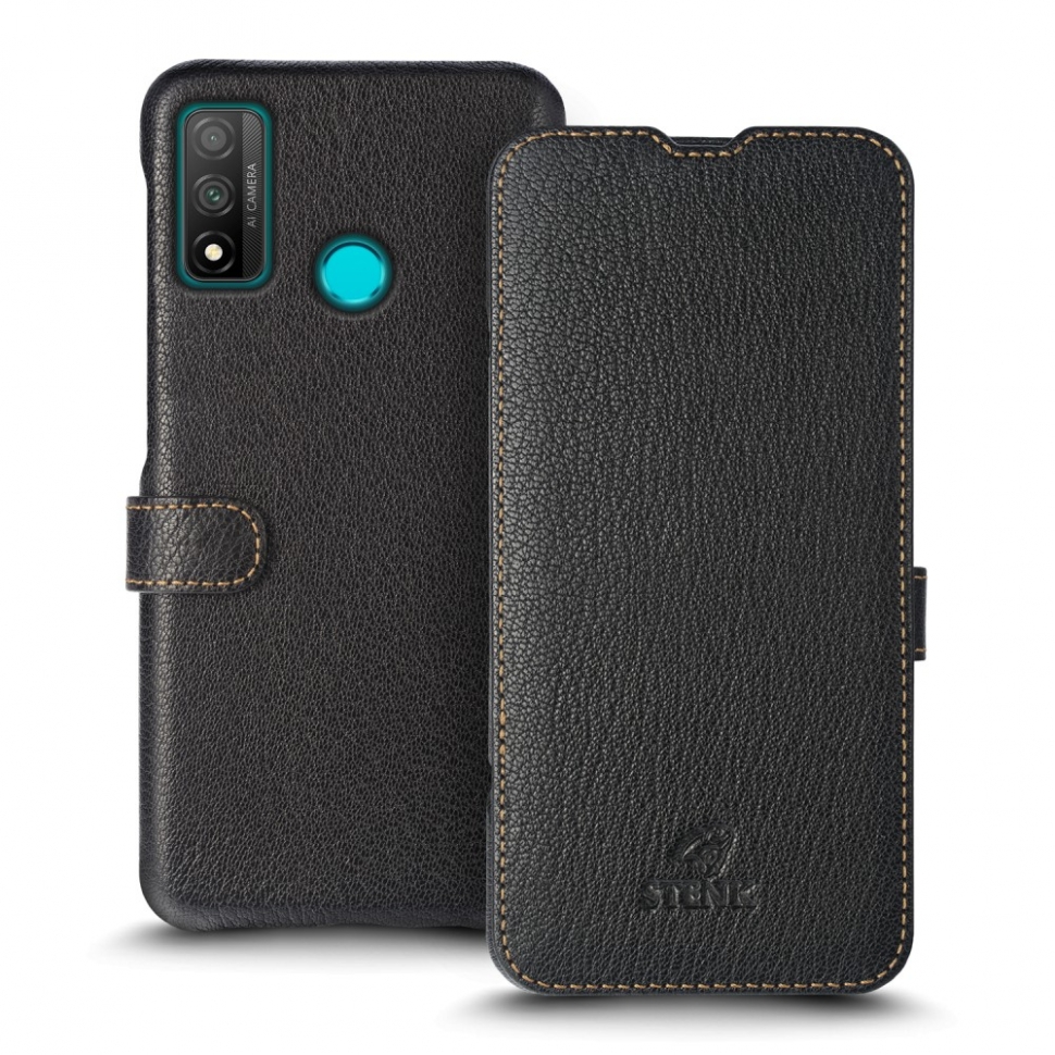 

Чехол книжка Stenk Premium для Huawei P Smart (2020) Чёрный
