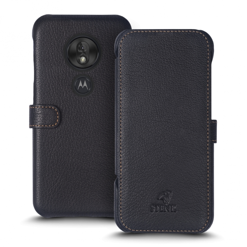 

Чехол книжка Stenk Premium для Motorola Moto G7 Play Чёрный