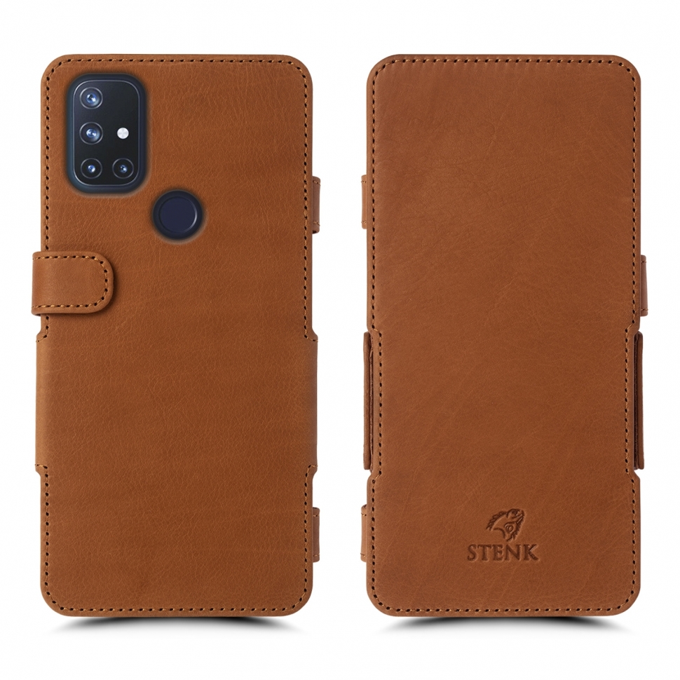 

Чехол книжка Stenk Prime для OnePlus Nord N10 Camel