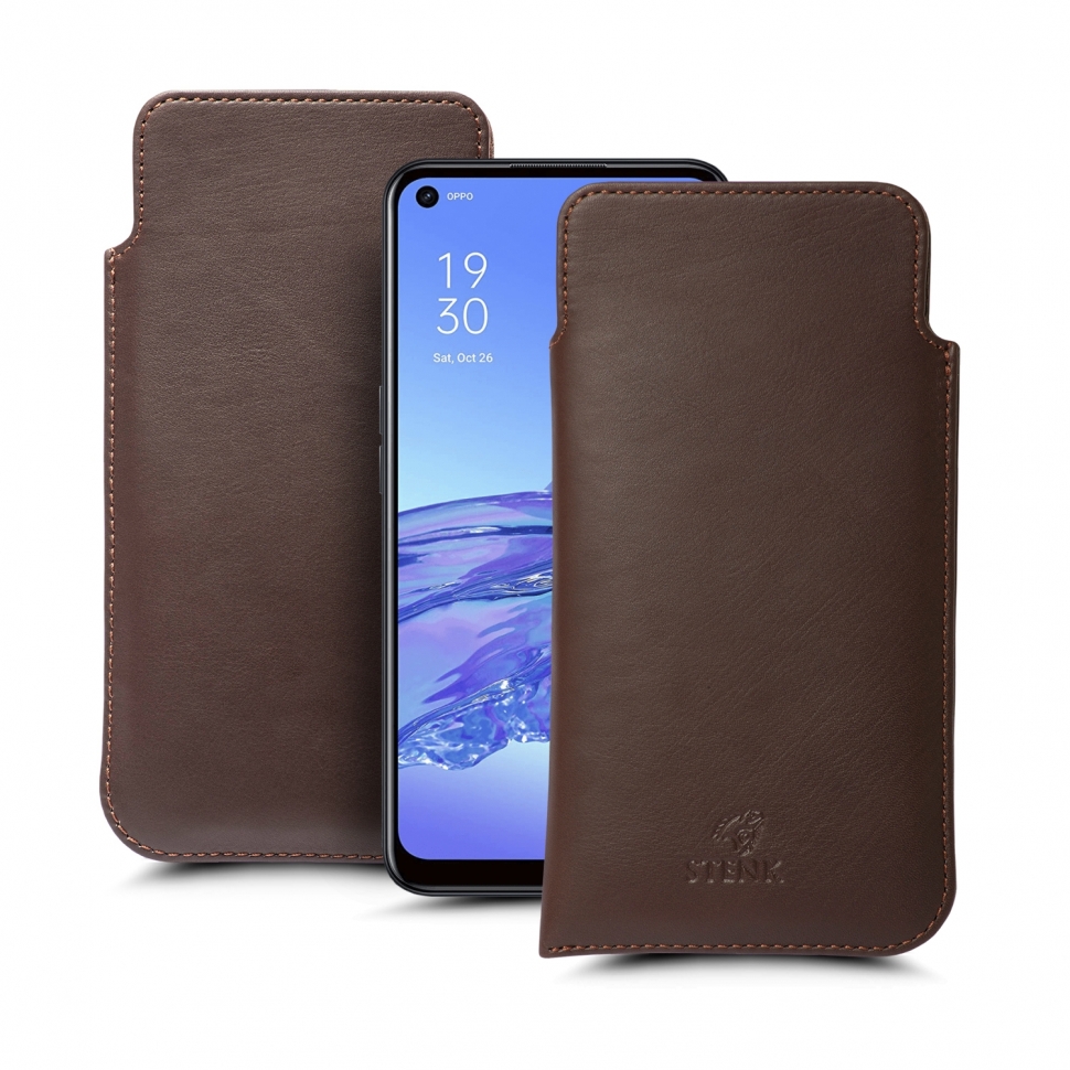 

Футляр Stenk Elegance для OPPO A53 Коричневый