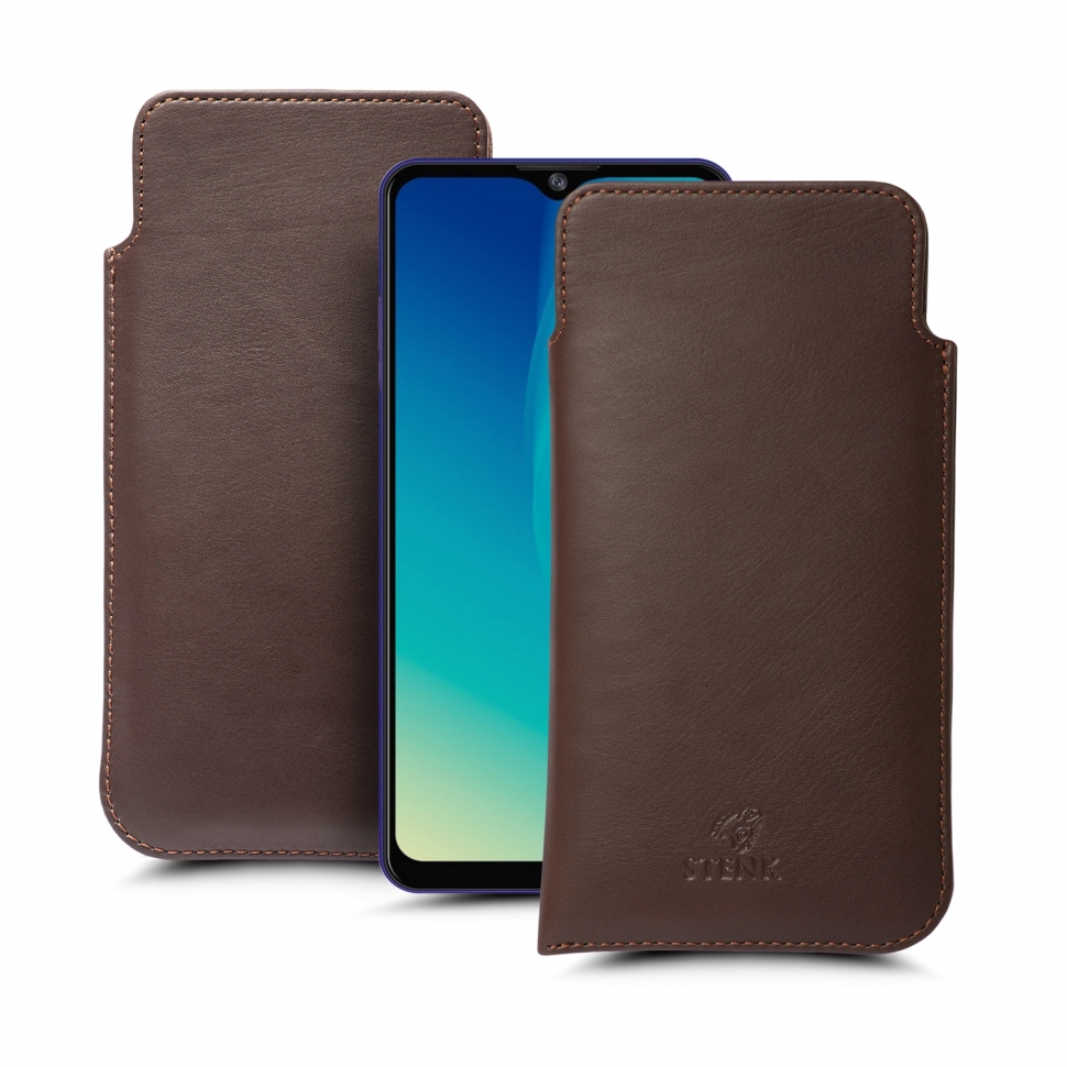 

Футляр Stenk Elegance для ZTE Blade A7s (2020) Коричневый