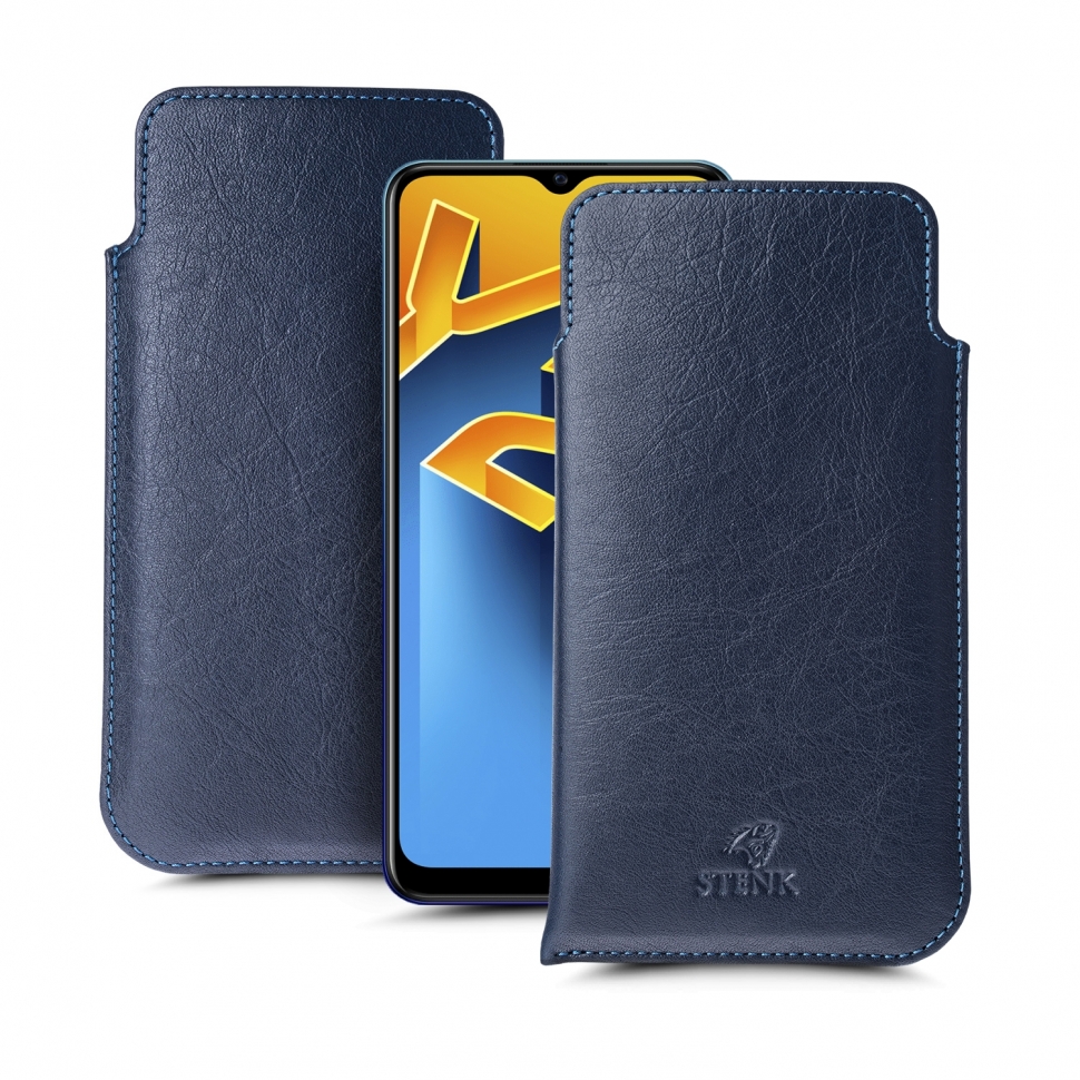 

Футляр Stenk Elegance для Vivo Y20 Синий
