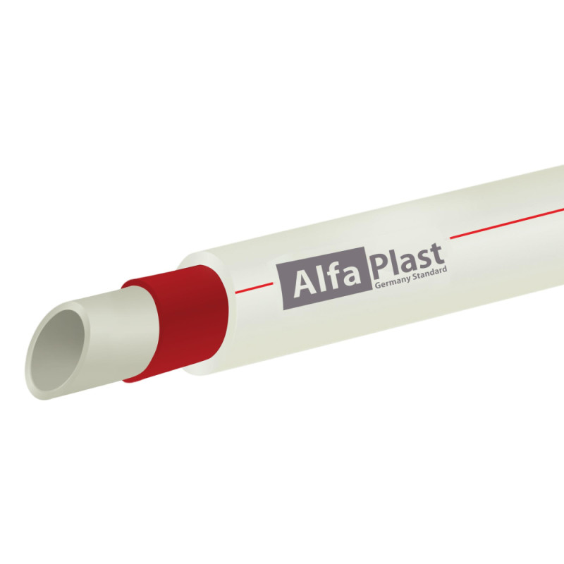 

Труба из PPR Alfa Plast армированная стекловолокном 63х8,6