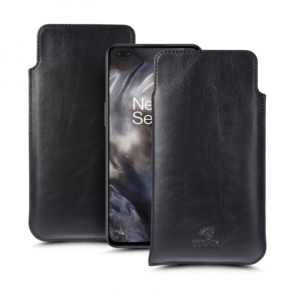 

Футляр Stenk Elegance для OnePlus Nord Чёрный