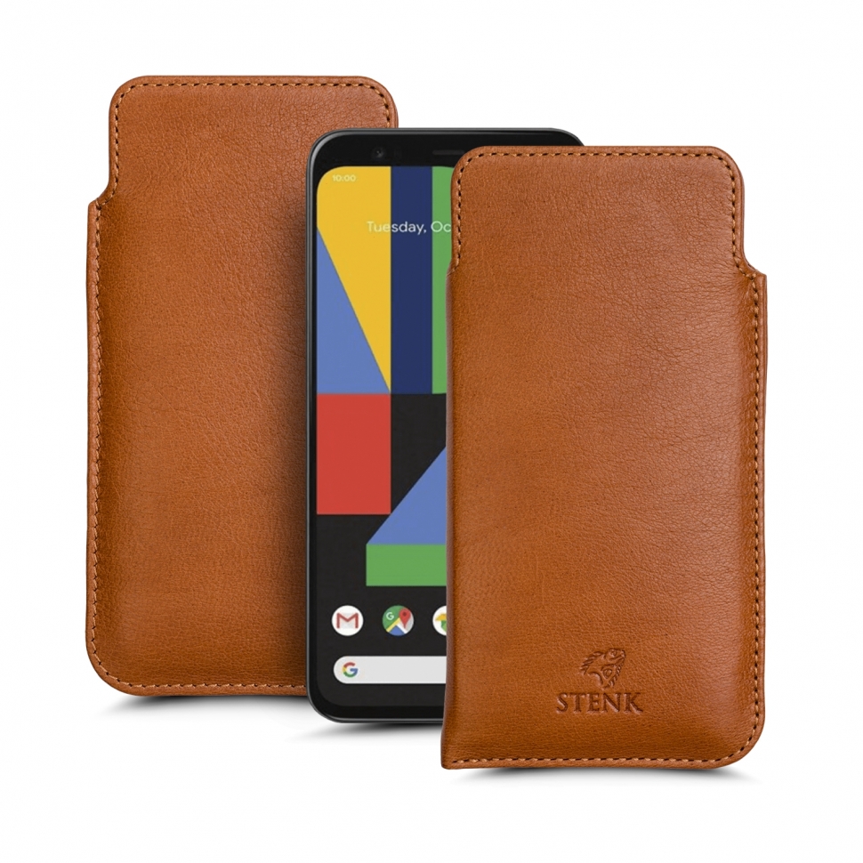 

Футляр Stenk Elegance для Google Pixel 4 Camel