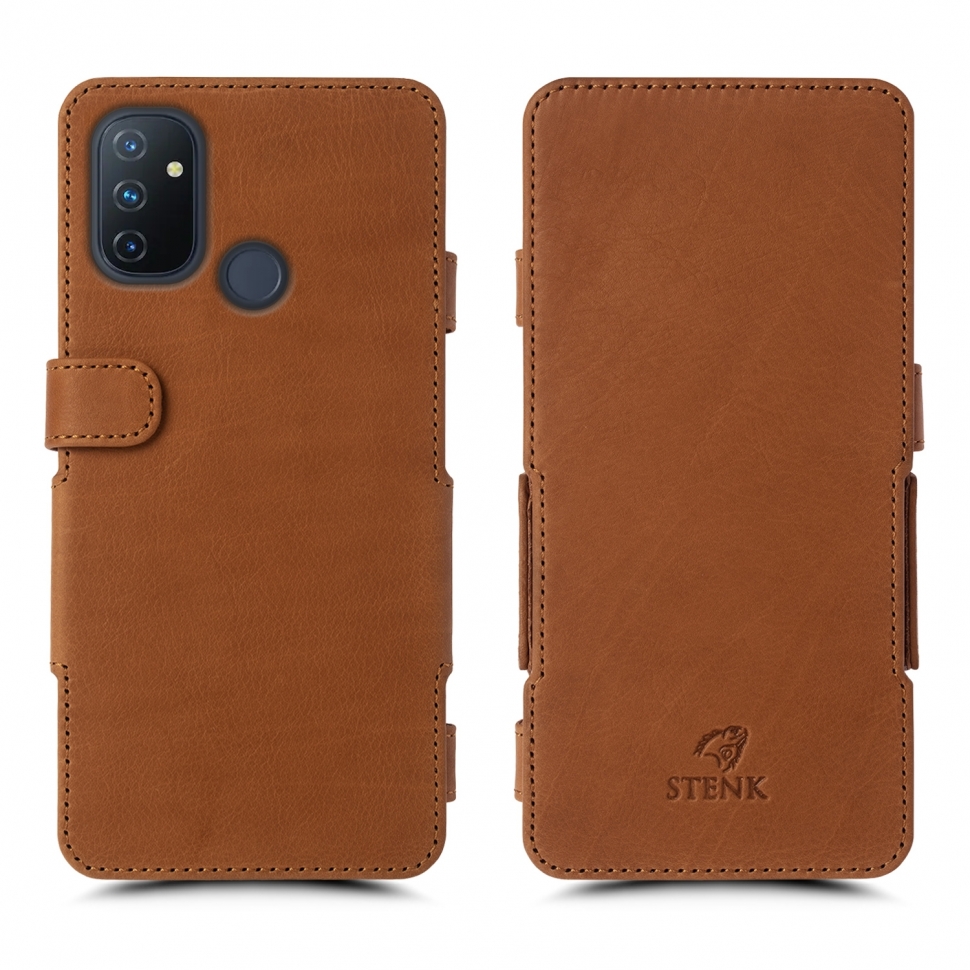 

Чехол книжка Stenk Prime для OnePlus Nord N100 Camel