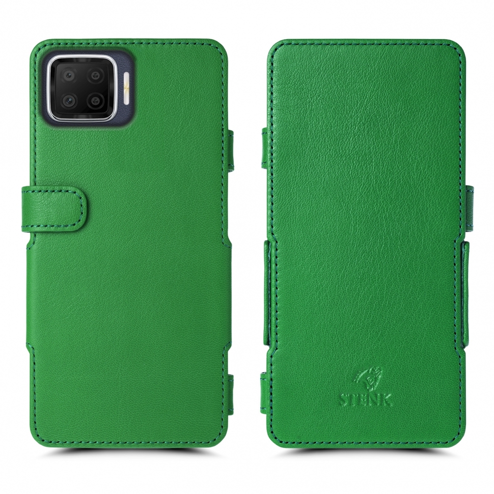 

Чехол книжка Stenk Prime для OPPO A73 Зелёный
