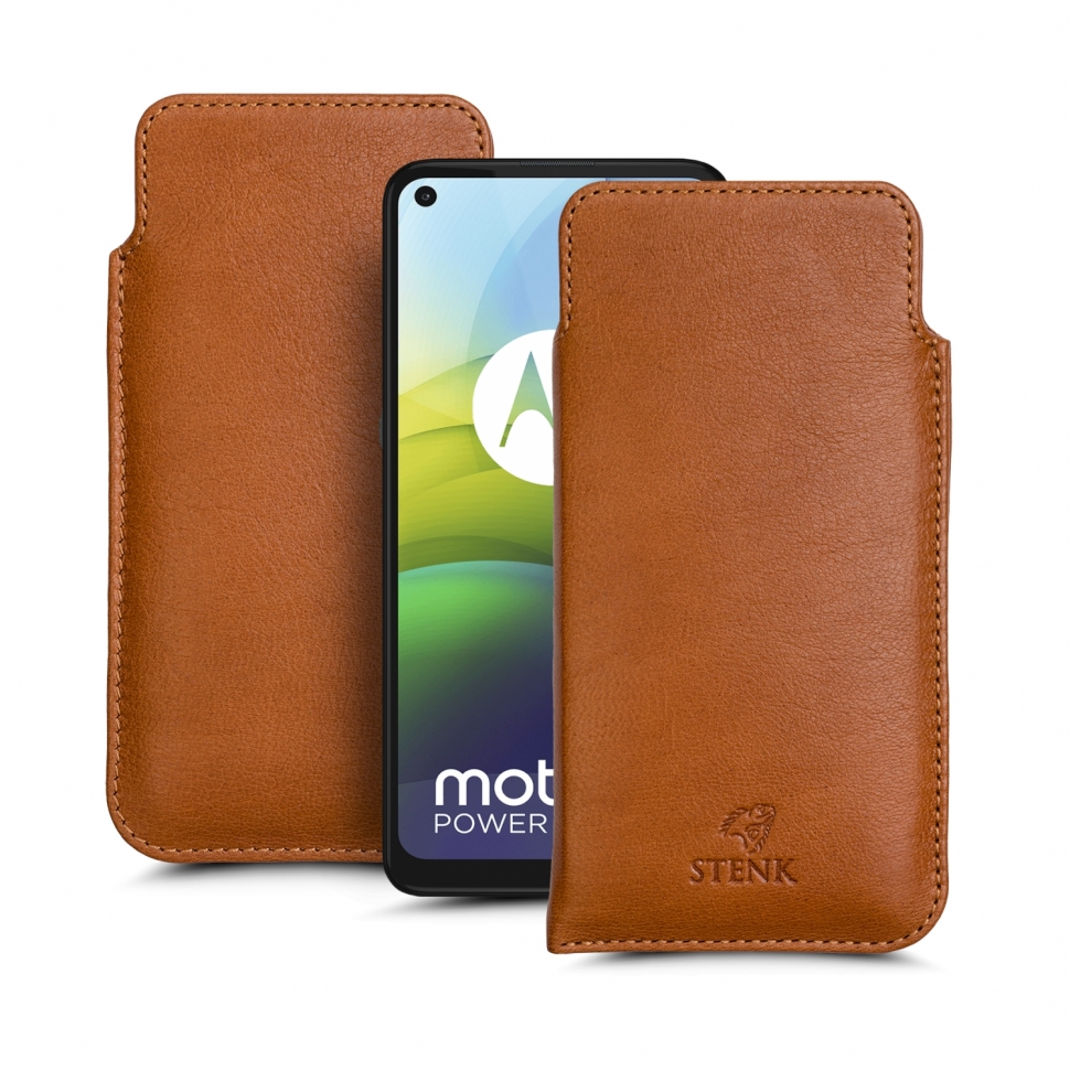 

Футляр Stenk Elegance для Motorola G9 Power Camel