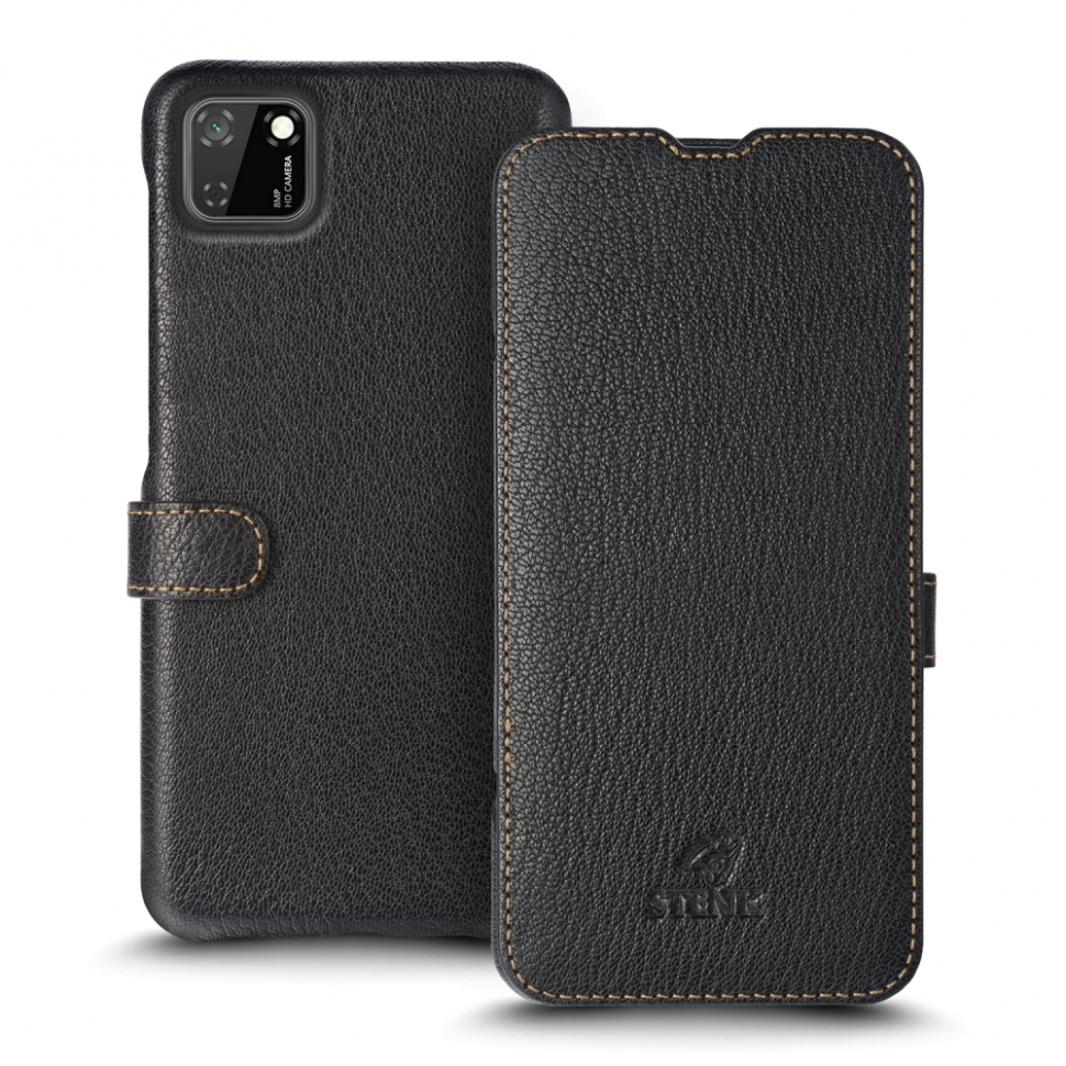 

Чехол книжка Stenk Premium для Huawei Y5P Чёрный