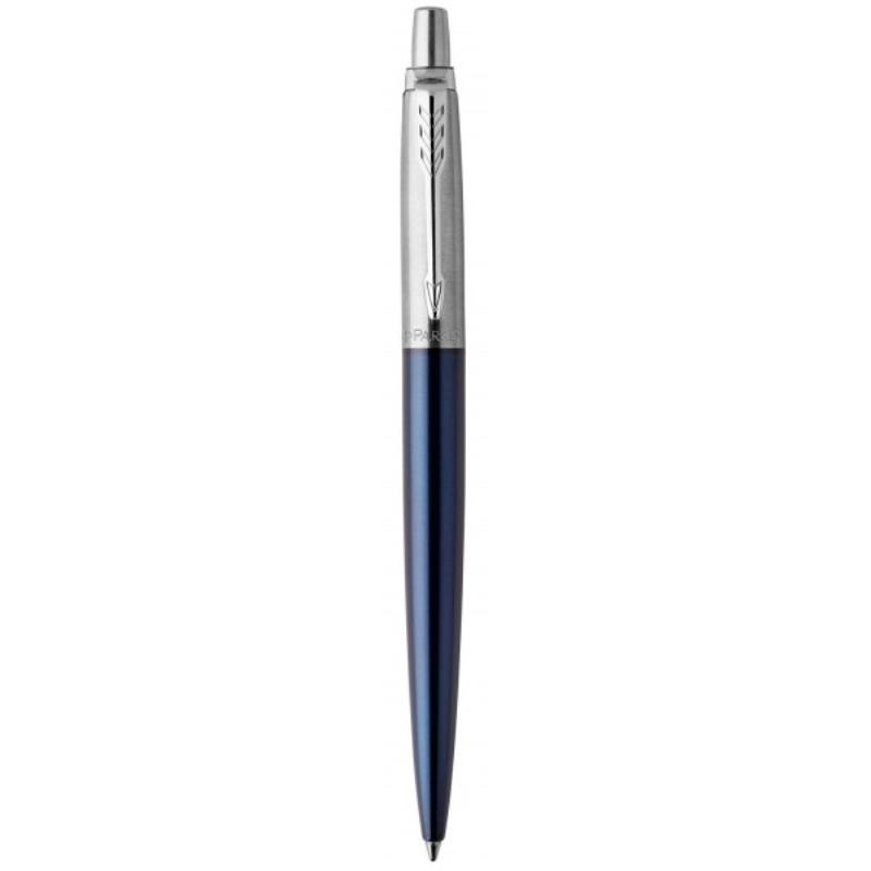 

Ручка шариковая Parker Jotter Royal Blue Темно-синяя хром (1953186)