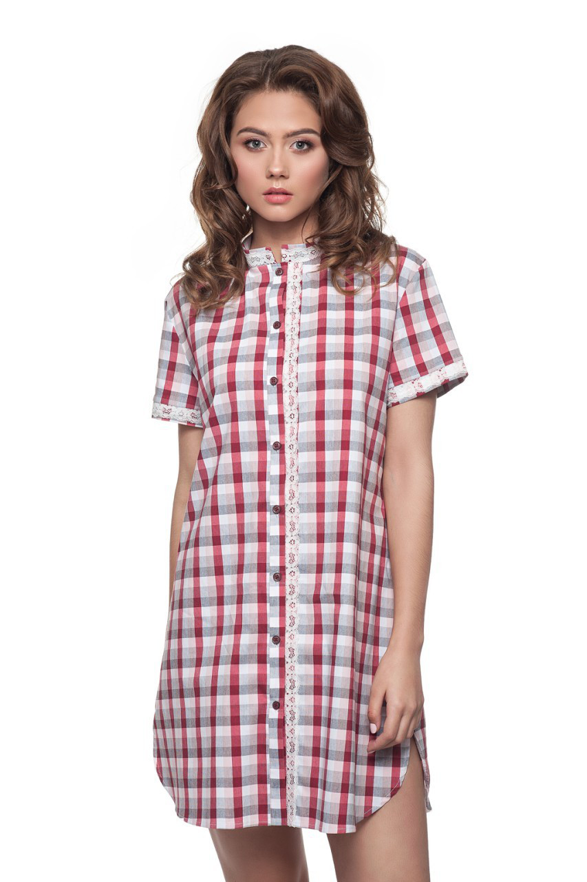 

Ночная рубашка Ellen LND 165/001 красный XXL