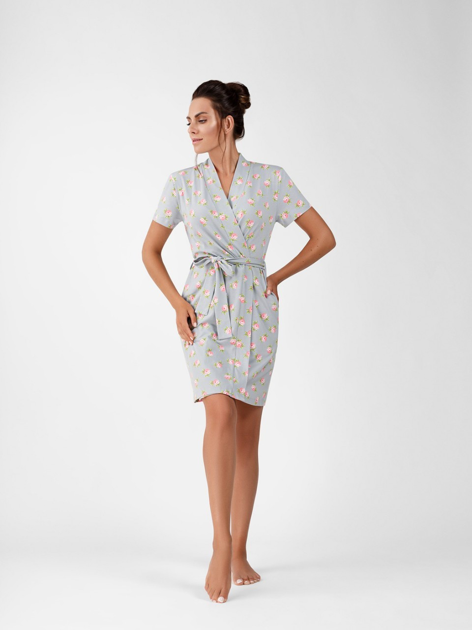 

Халат Ellen LDG 068/001 серый XXL
