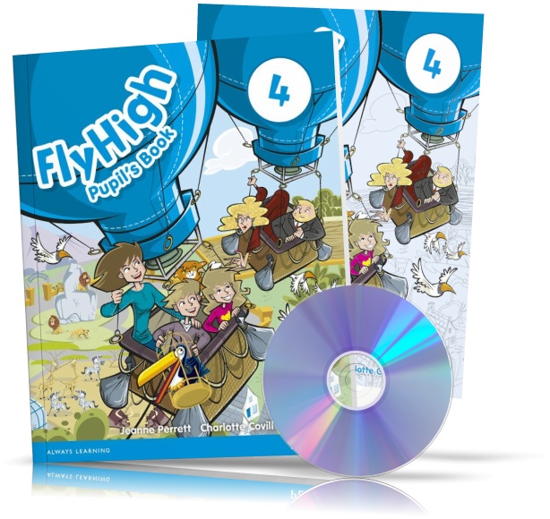 

Fly High 4, Pupil's book + Activity Book + CDs / Учебник + Тетрадь английского языка