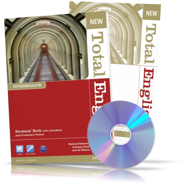 

New Total English Intermediate, Student's book + Workbook + CD / Учебник + Тетрадь английского языка