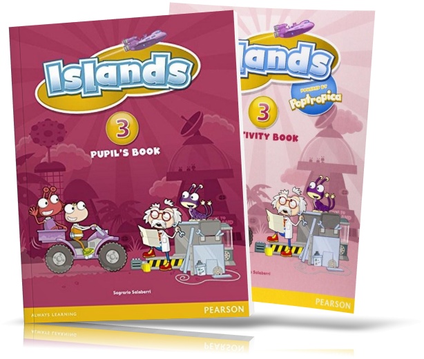 

Islands 3, Pupil's book + Activity Books + Pincode / Учебник + Тетрадь английского языка