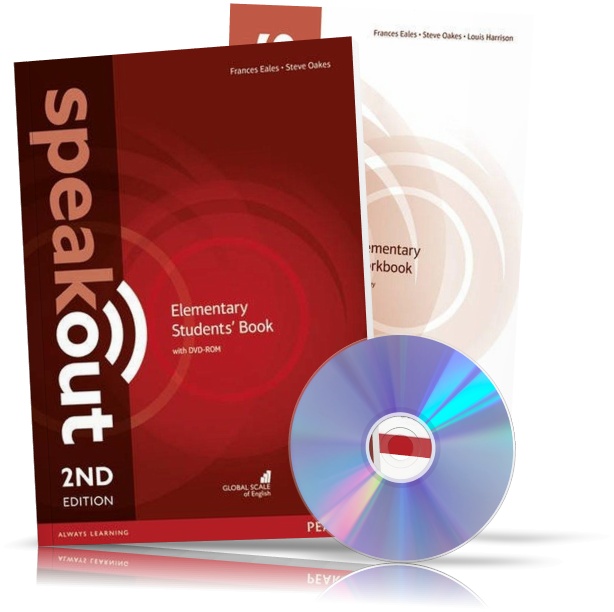 

Speakout Elementary, Student's book + Workbook + DVD / Учебник + Тетрадь английского языка