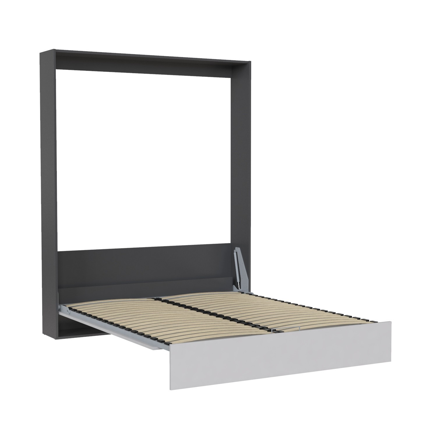 

Кровать-шкаф двухспальная Smartmebel Mira 200 см х140 см (MI-V-140-07-03-04)