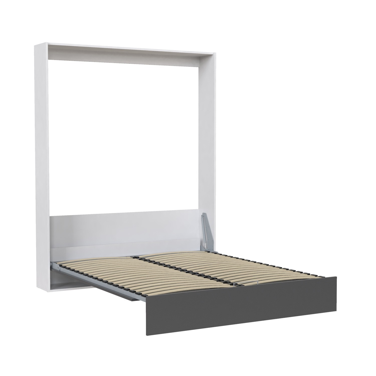 

Кровать-шкаф двухспальная Smartmebel Mira 200 см х140 см (MI-V-140-07-02-03)