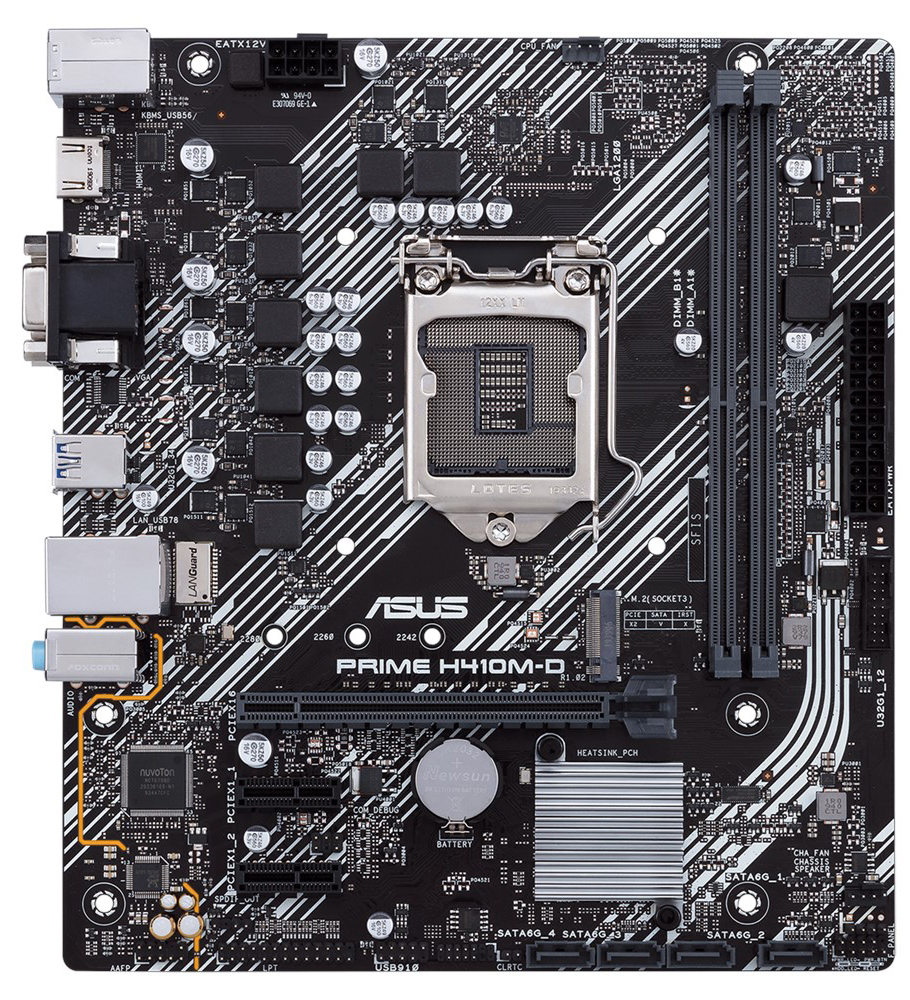 

Материнська плата Asus Prime H410M-D (s1200, Intel H410) mATX (6574486)