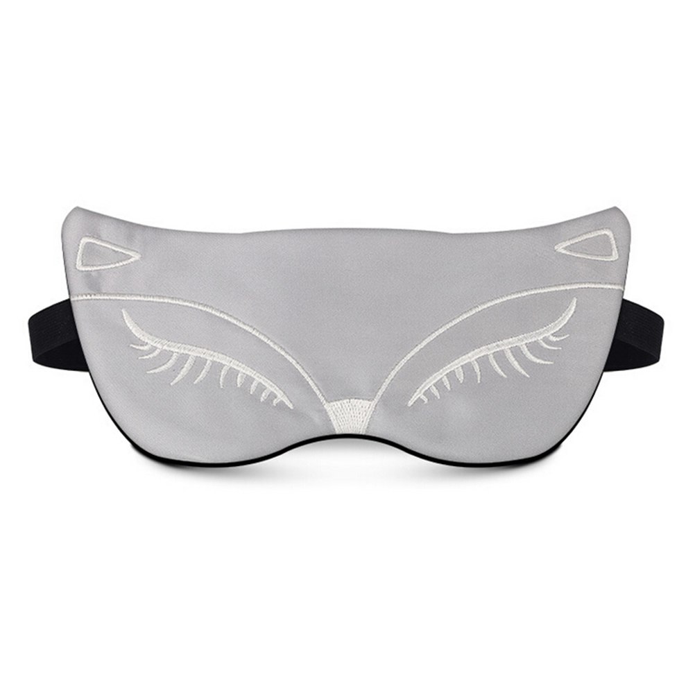 

Маска для сна из шелка Silenta Cat Silver -Refurbished