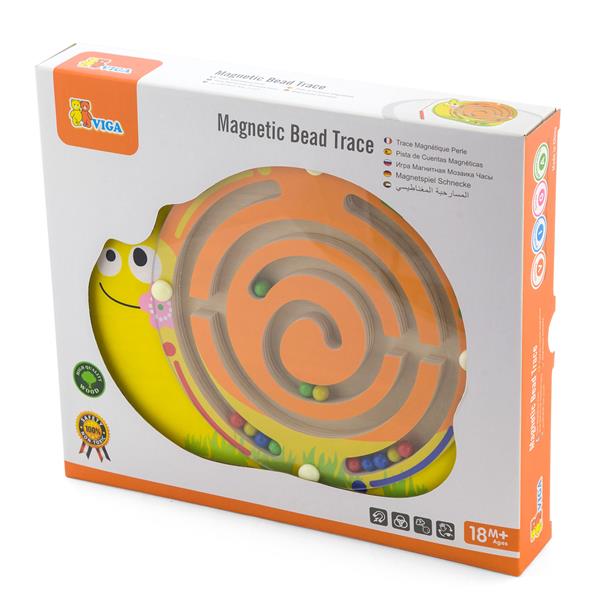 

Магнітний лабіринт Viga Toys Равлик (59966)
