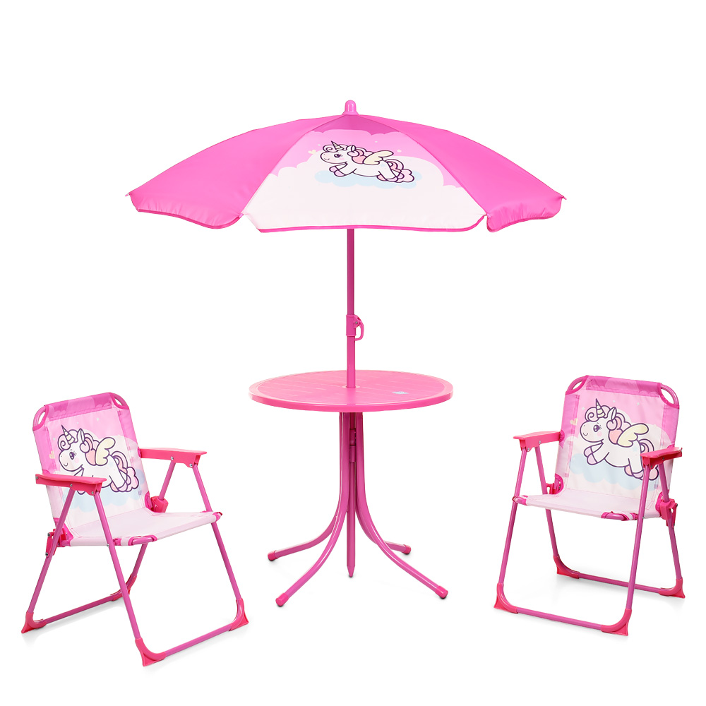 

Столик с зонтиком и стульчиками Bambi Единорог 93-74-UNI Pink (93-74-UNI)